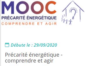 MOOC précarité énergétique : comprendre et agir
