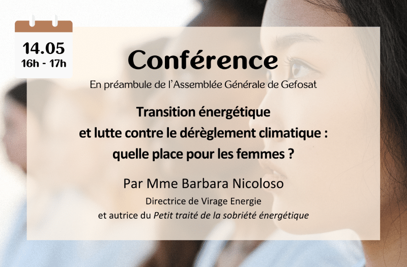 Conférence sur le genre et la transition énergétique